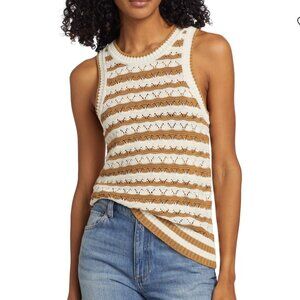 Veronica Beard Jersey Sweater Knit Tank Size Medium